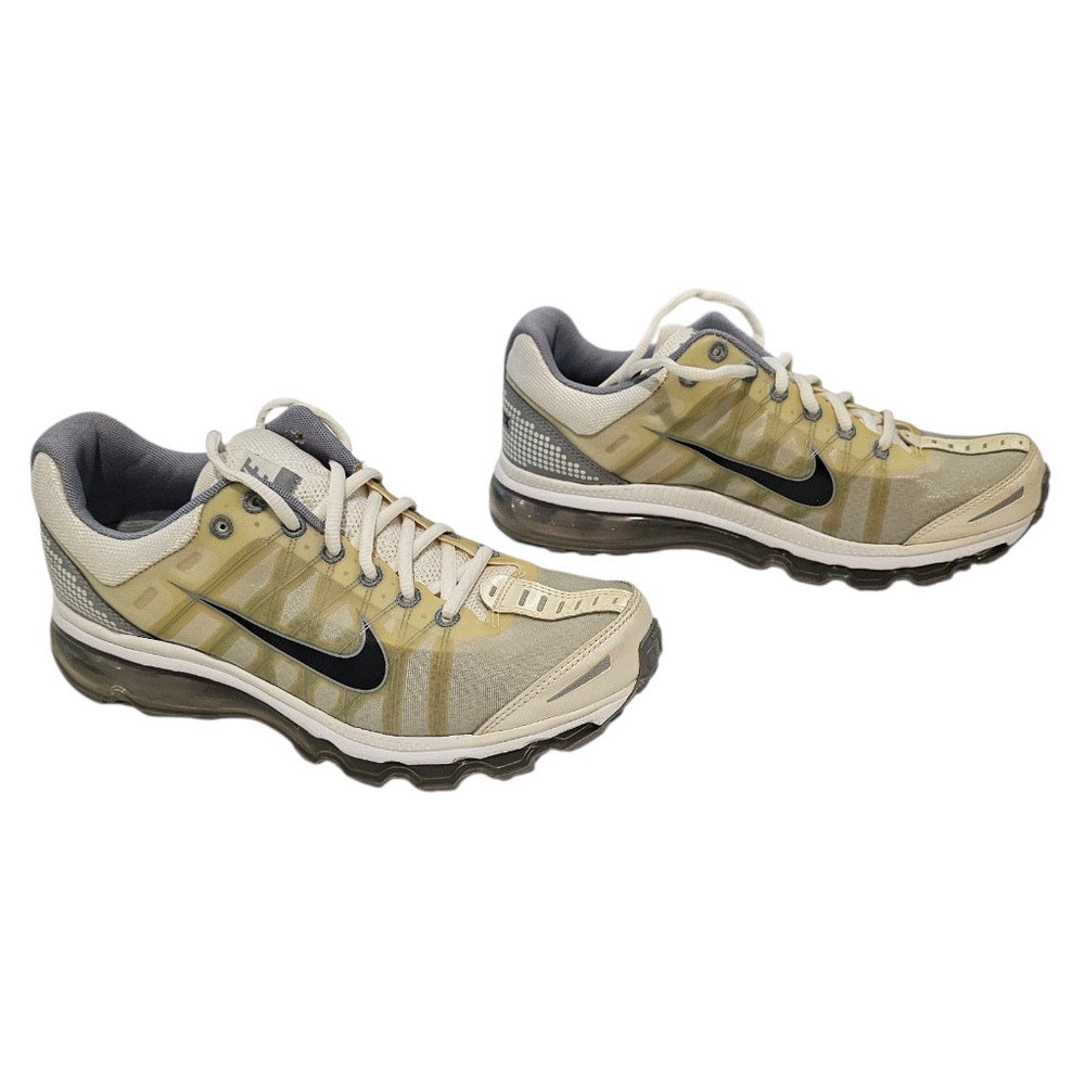Nike Air Max 2009 Men's White & Gray Size 8.5 EUC - Picture 3 of 7
